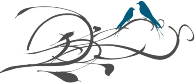 Teal Love Birds Clipart Bclipart Free Clipart Images - Png Download (646x700), Png Download