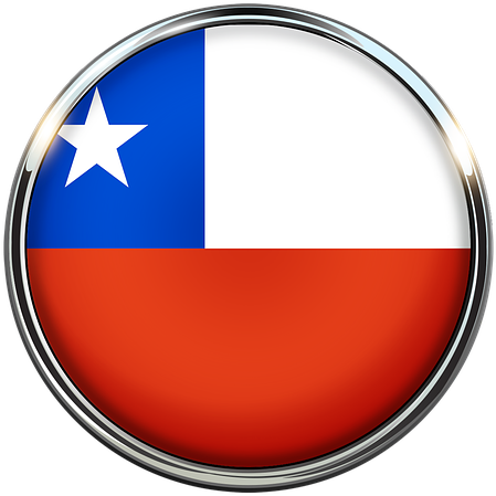 Download Chile Flag Clipart - Bandera De Chile En Circulo Png