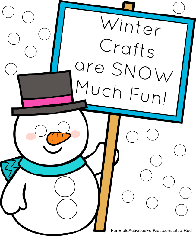 Dot Picture Of Snowman With Graphics From Little Red - Graphics Clipart (650x782), Png Download