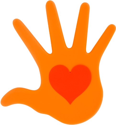 Le Cœur Sur La Main - Trivet Clipart (1000x1000), Png Download