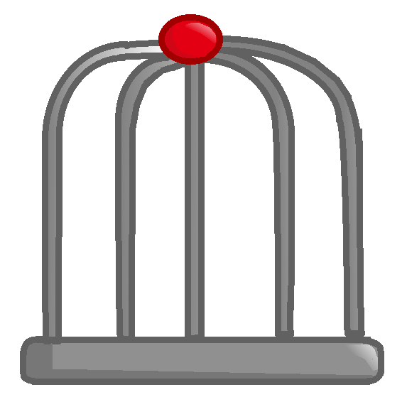 Bird Cage - Birdcage Clipart (573x559), Png Download