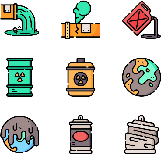 Pollution - Icon Clipart (600x564), Png Download