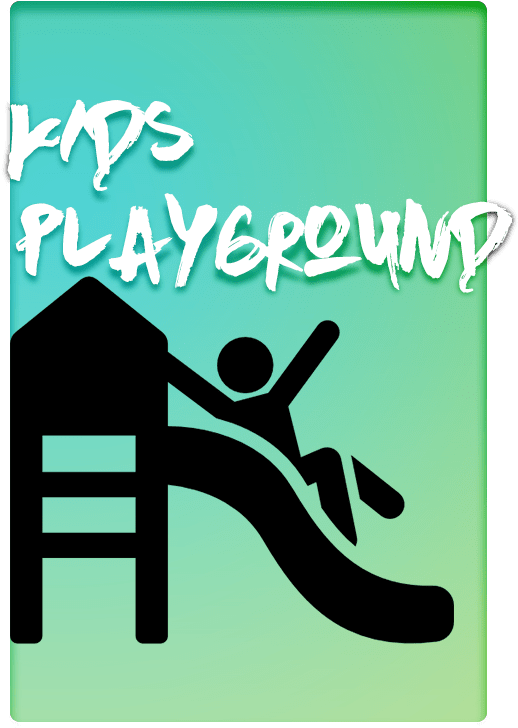 Kids-palyground - Black And White Playground Clipart Png Transparent Png (640x800), Png Download