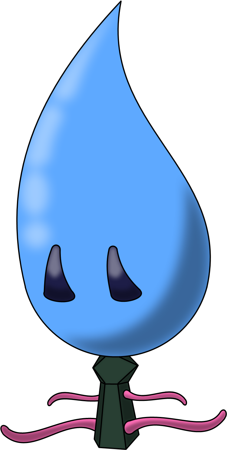 Water Flower Clipart (1000x1600), Png Download