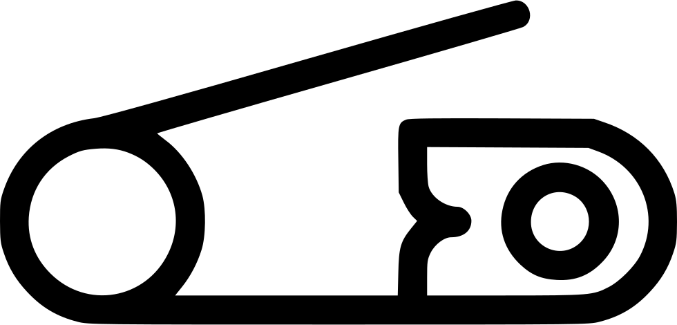 Safety Pin Open Comments - Safety Pin Clipart (980x470), Png Download