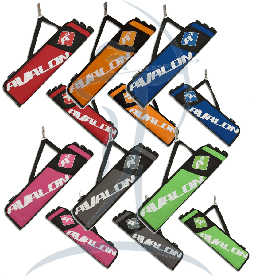 Avalon A3 Quiver Ambi With Belt Clip - Carquois Ambidextre Rose 3 Tubes - Png Download (900x900), Png Download