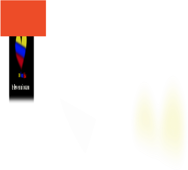 Colombia Te Llevo En Mi Corzon - Graphic Design Clipart (800x800), Png Download