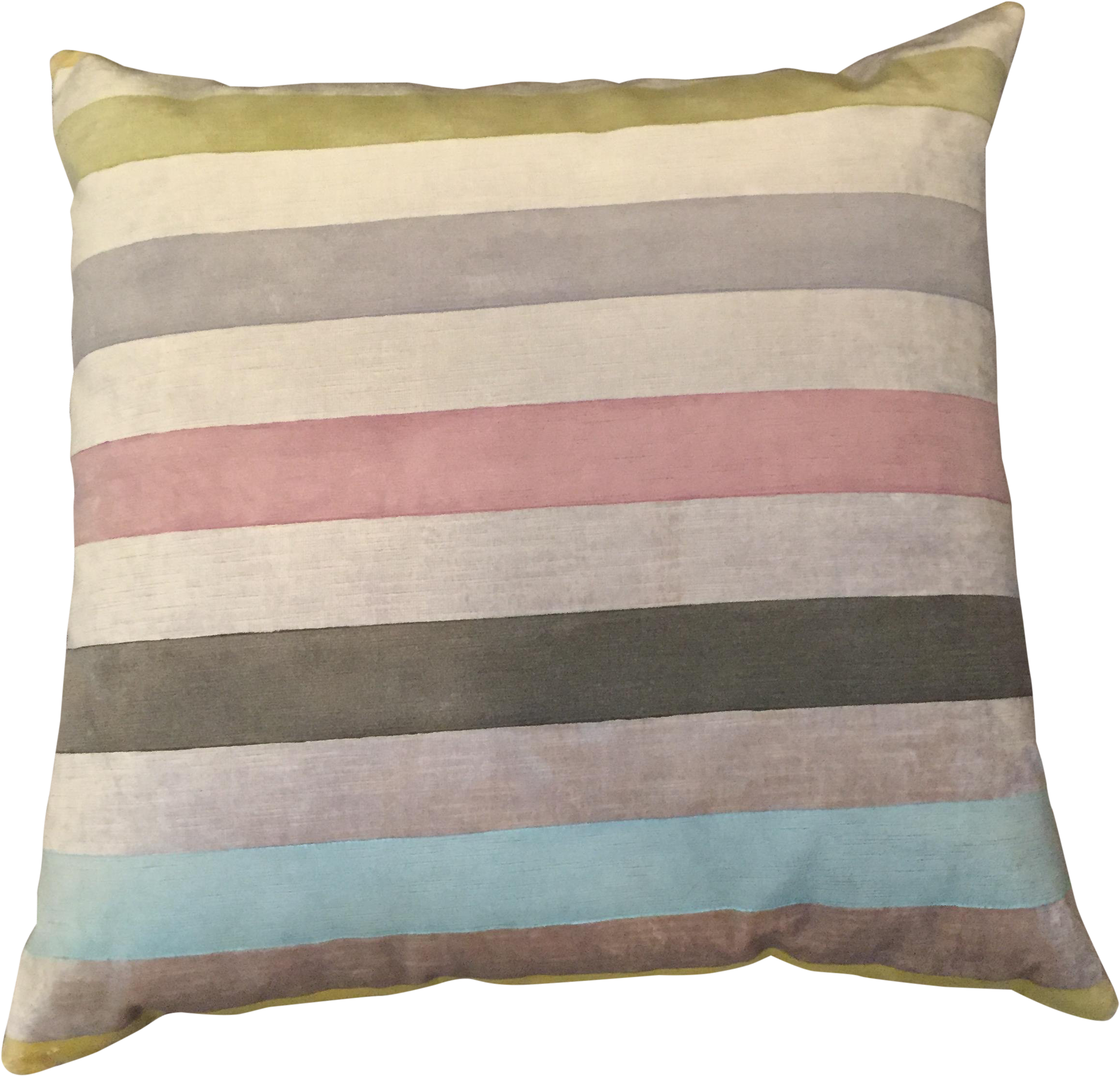 Room & Board Galbraith & Paul Multicolors Striped 22" - Cushion Clipart (2561x2461), Png Download