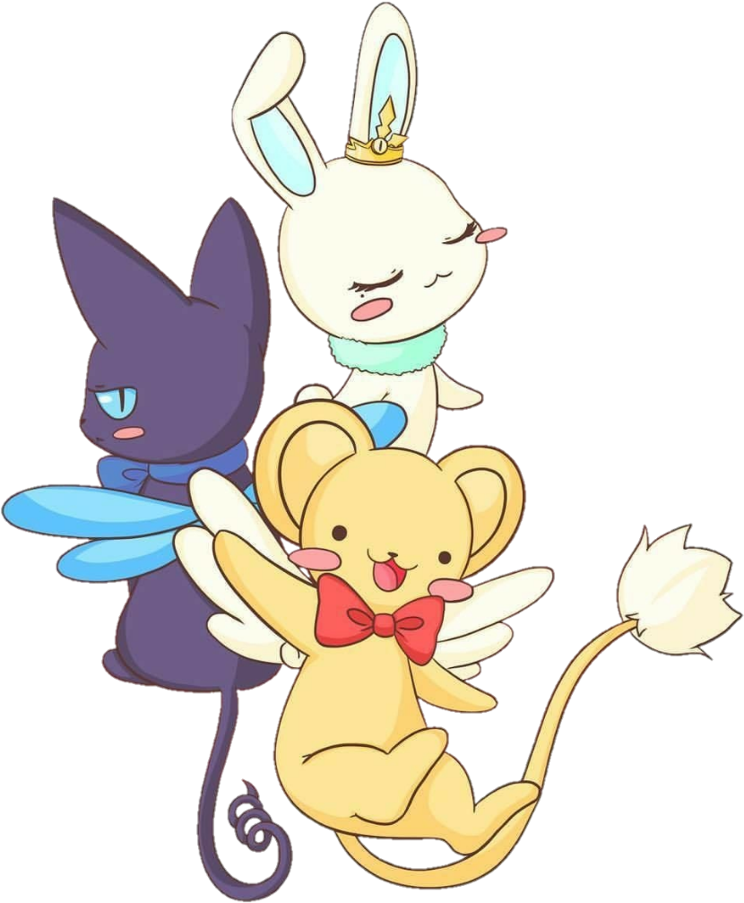 Anime Cardcaptor Sakura Cerberus スッピー Spinelsun Magic - Sakura Card Captor Fanart Clipart (868x1042), Png Download