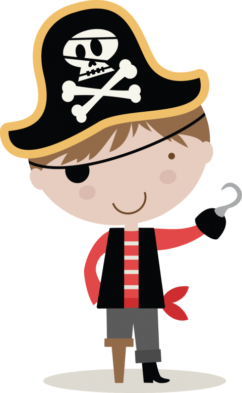 Free Png Pirate Png Images Transparent - Pirate Clipart Png (480x777), Png Download