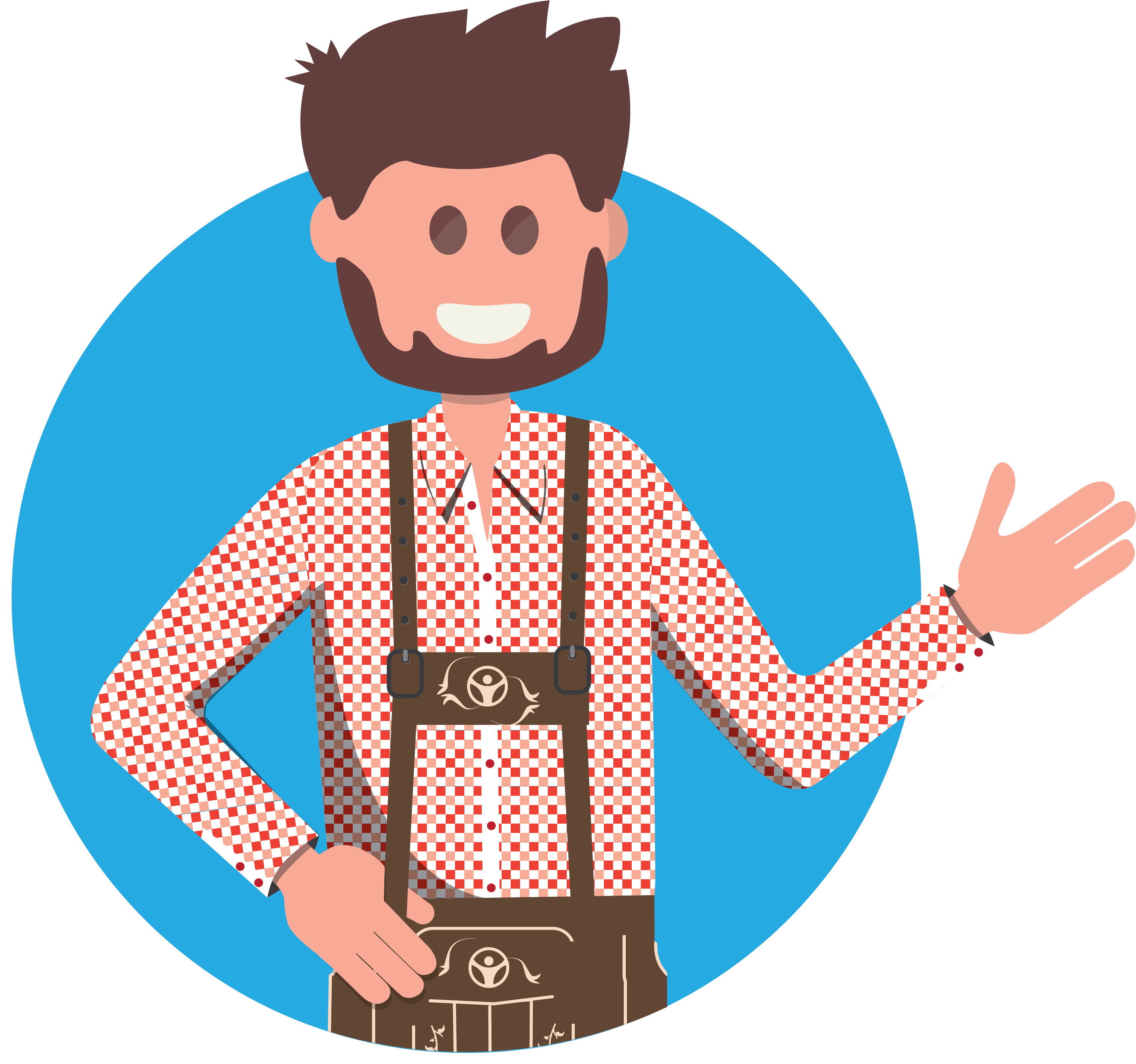 Eddy Auf Der Bits & Pretzels - Cartoon Clipart (5184x3802), Png Download
