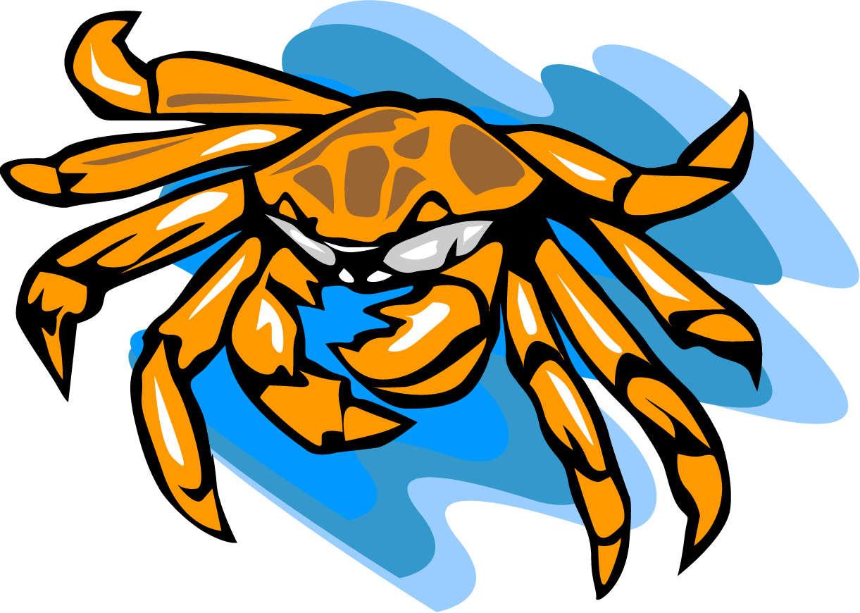 Crabs Rock! Note Cards Clipart (1221x870), Png Download