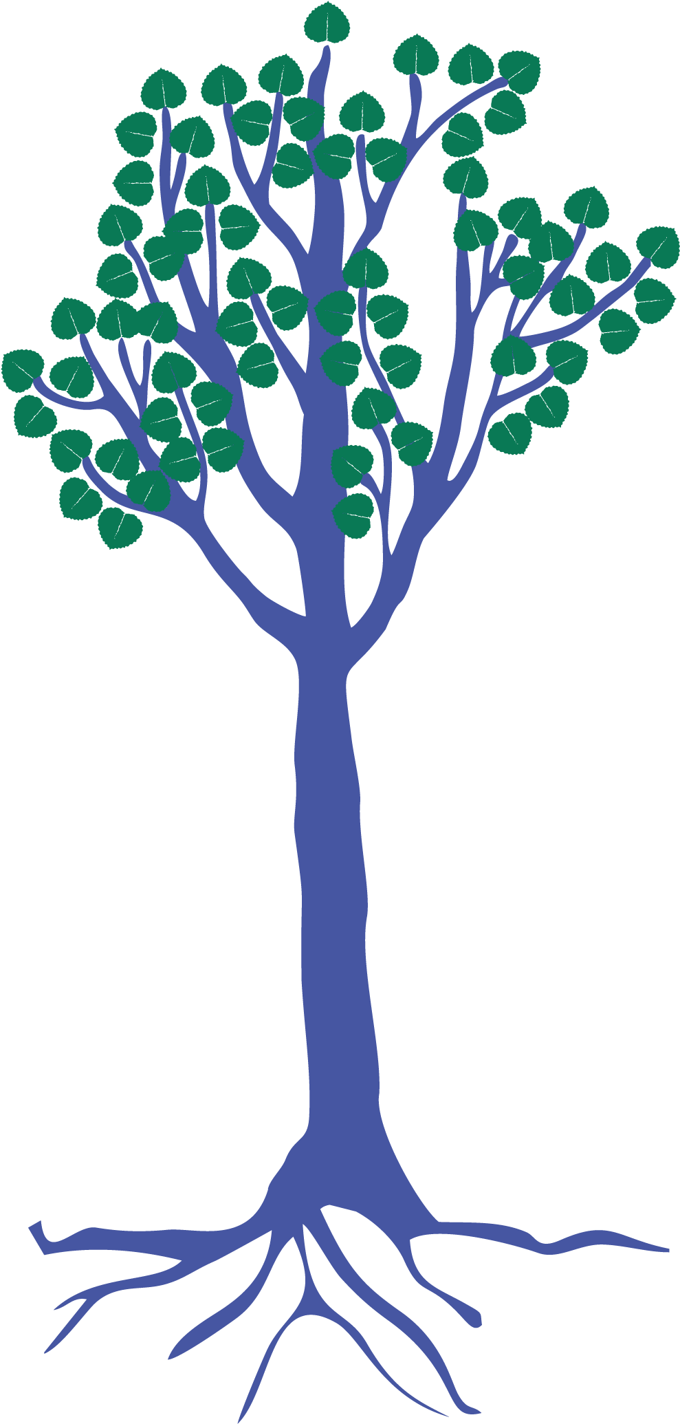 Tree Alone - Portable Network Graphics Clipart (1000x2102), Png Download