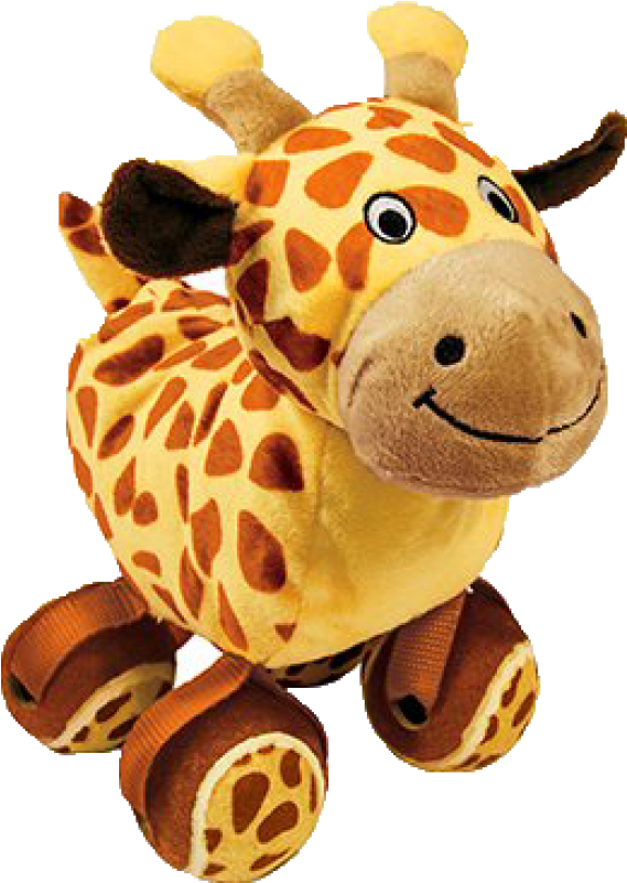 Kaptein Miki Bøkene Kong Tennishoes Giraffe Large - Kong Tennis Shoes Zebra Plush Dog Toy Clipart (800x800), Png Download