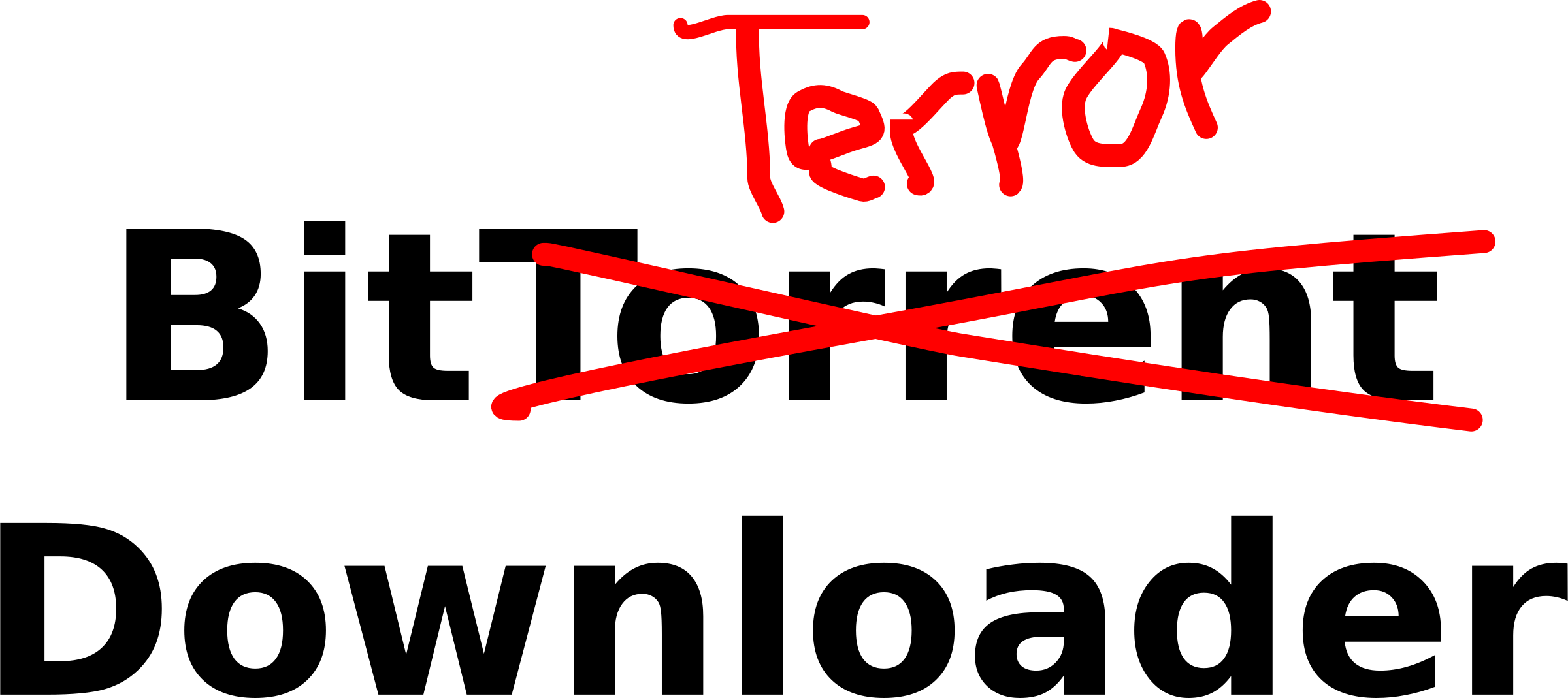 This Free Clip Arts Design Of Bit Terror Downloader - Png Download (900x400), Png Download