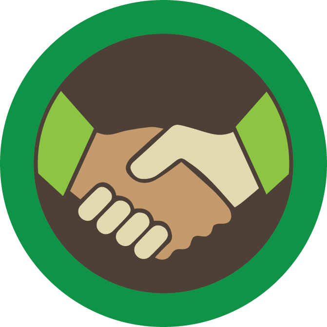 Vector Black And White Download Leader Camp Encourage Clipart (671x671), Png Download