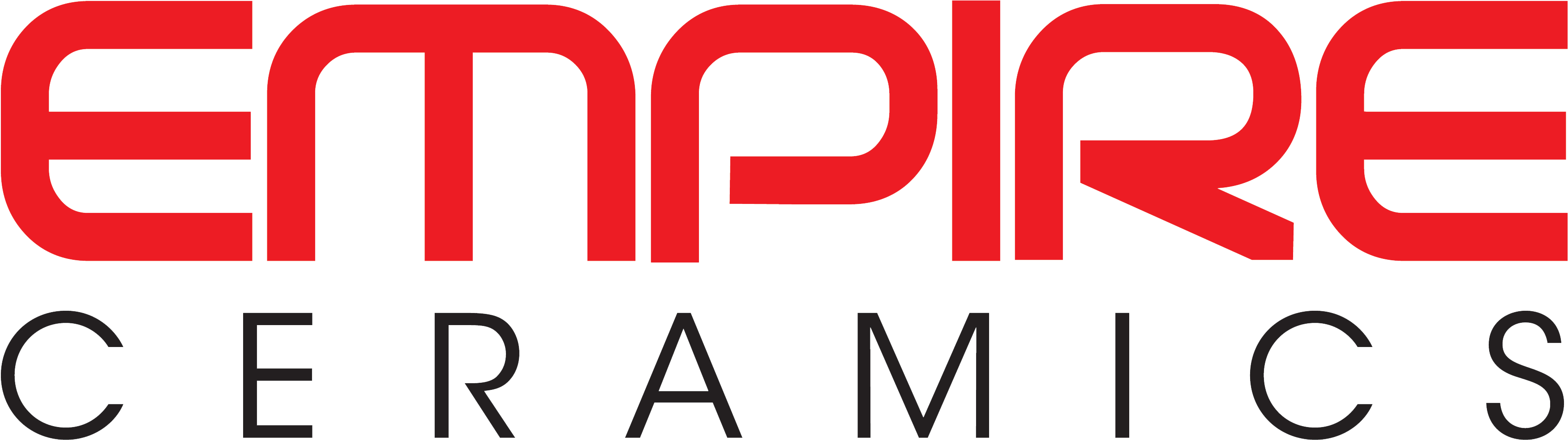 Empire Ceramics Limited Clipart (3575x1067), Png Download