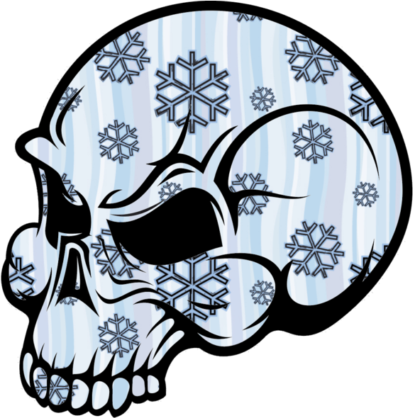 Simple Easy Skull Drawing Clipart (589x600), Png Download