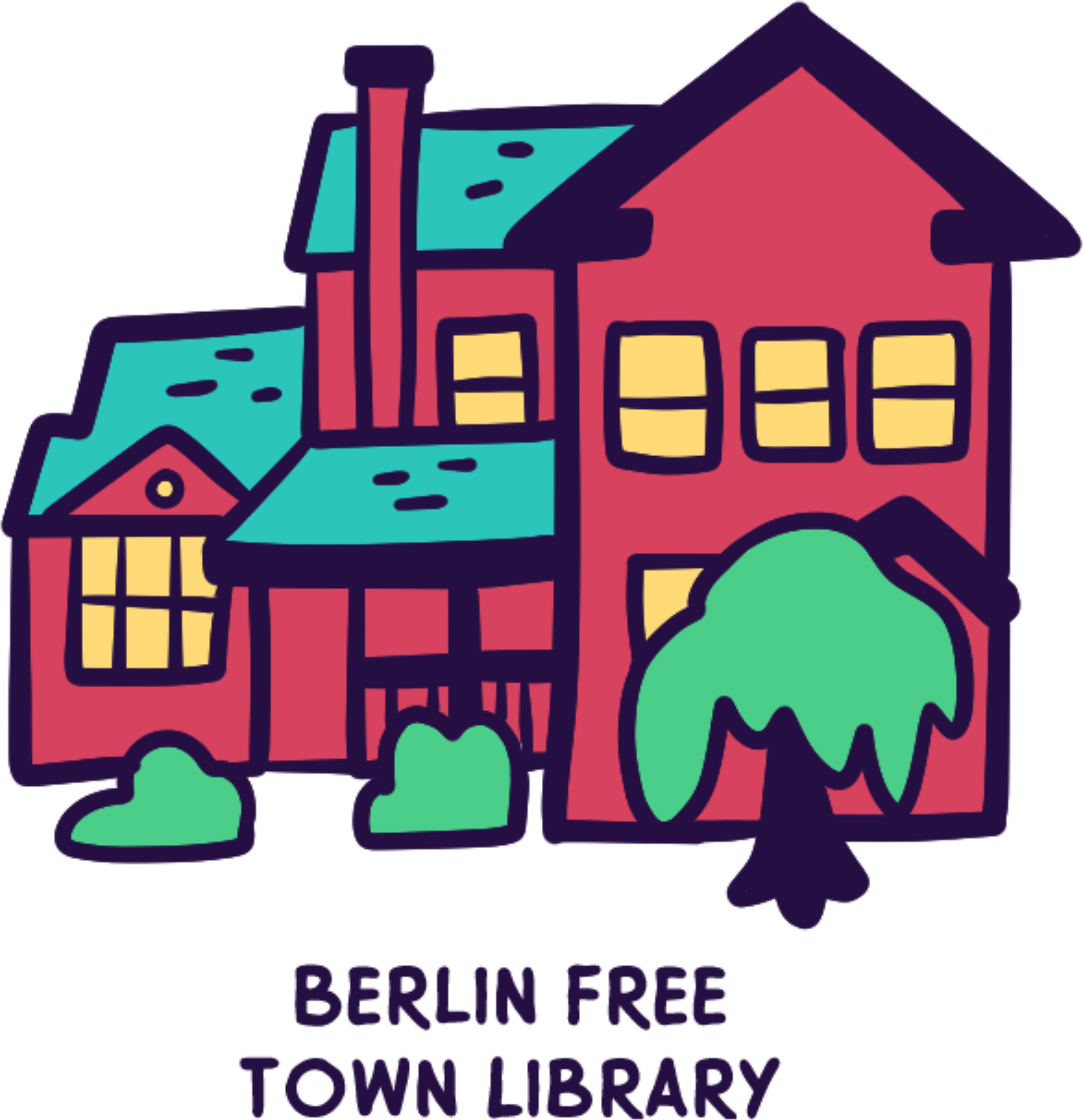Berlin Free Town Library Clipart (2051x2121), Png Download