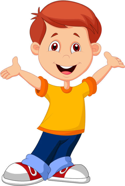 Boy Children Cartoon Clipart (515x768), Png Download