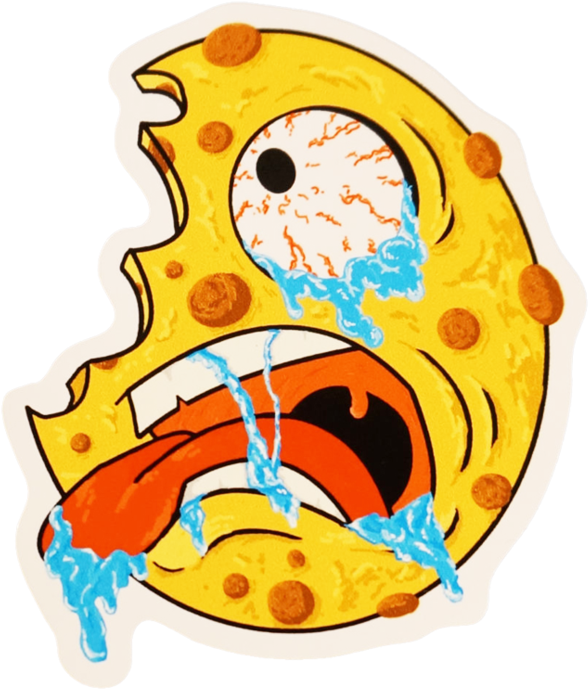 Bitten Sticker - Heart Clipart (848x1024), Png Download