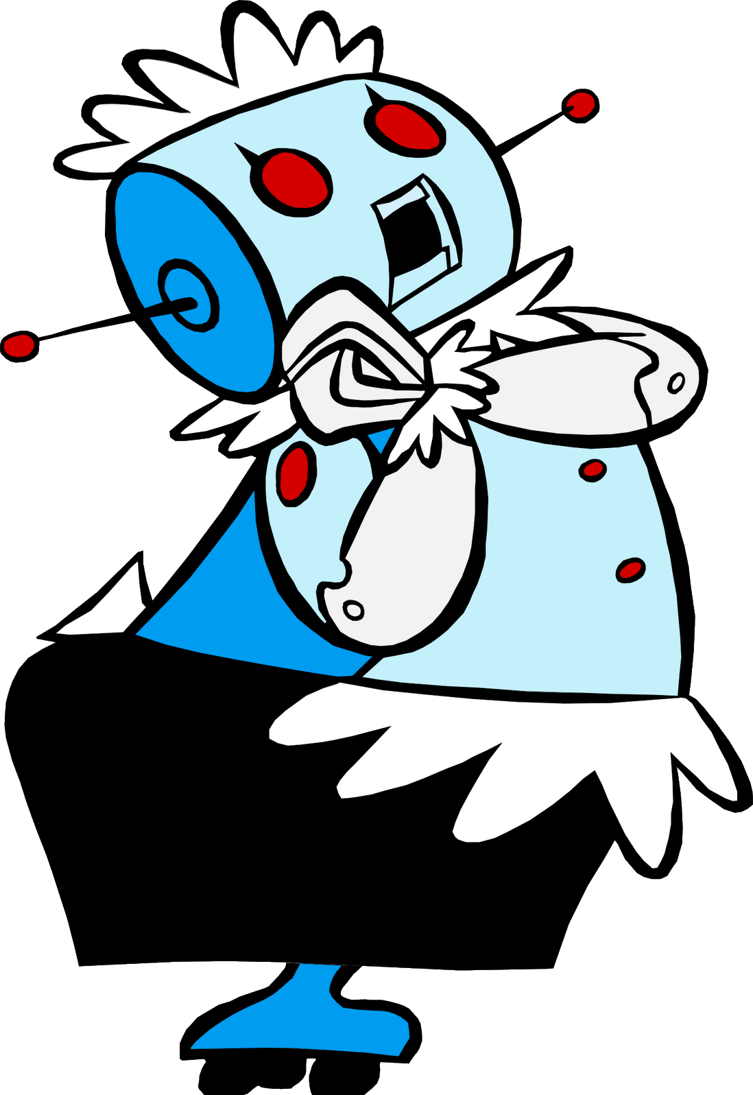 Rosie On The Jetsons - Rosie Jetsons Clipart (1098x1596), Png Download
