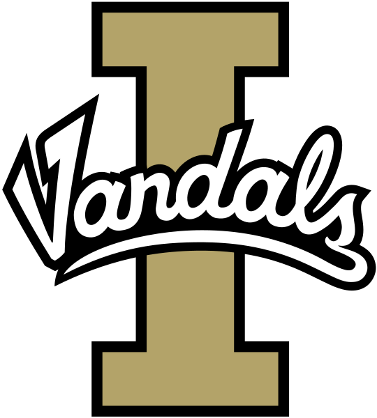 File Idaho Vandals Logo Svg Wikimedia Commons Idaho - Idaho Vandals Logo Clipart (540x600), Png Download