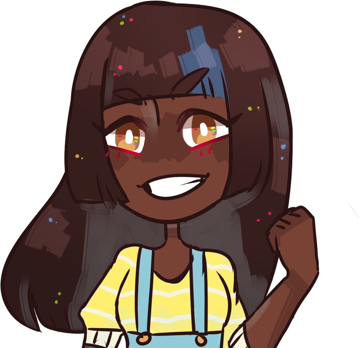 Despite All That Most Of The Time Shes Really Happy Clipart (1200x1200), Png Download