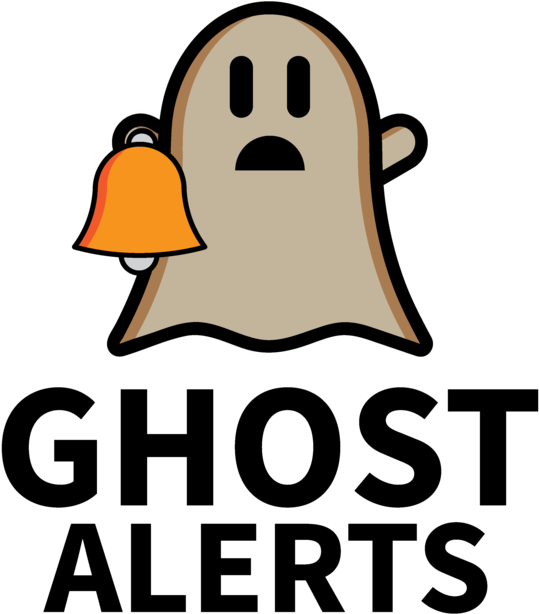 Ghost Icon & Text Blacktransparent Png - Heights Logo Clipart (1000x707), Png Download