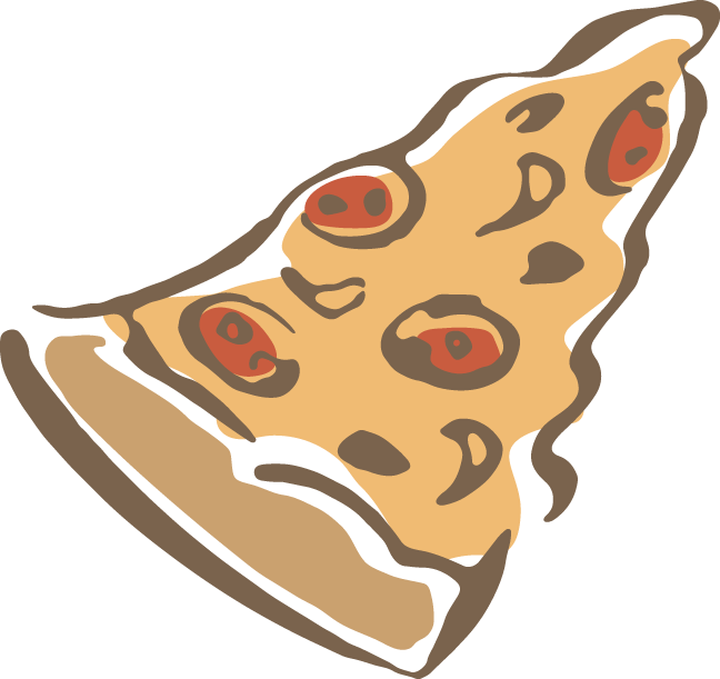 616 Pizza - Pizza Clipart (648x611), Png Download