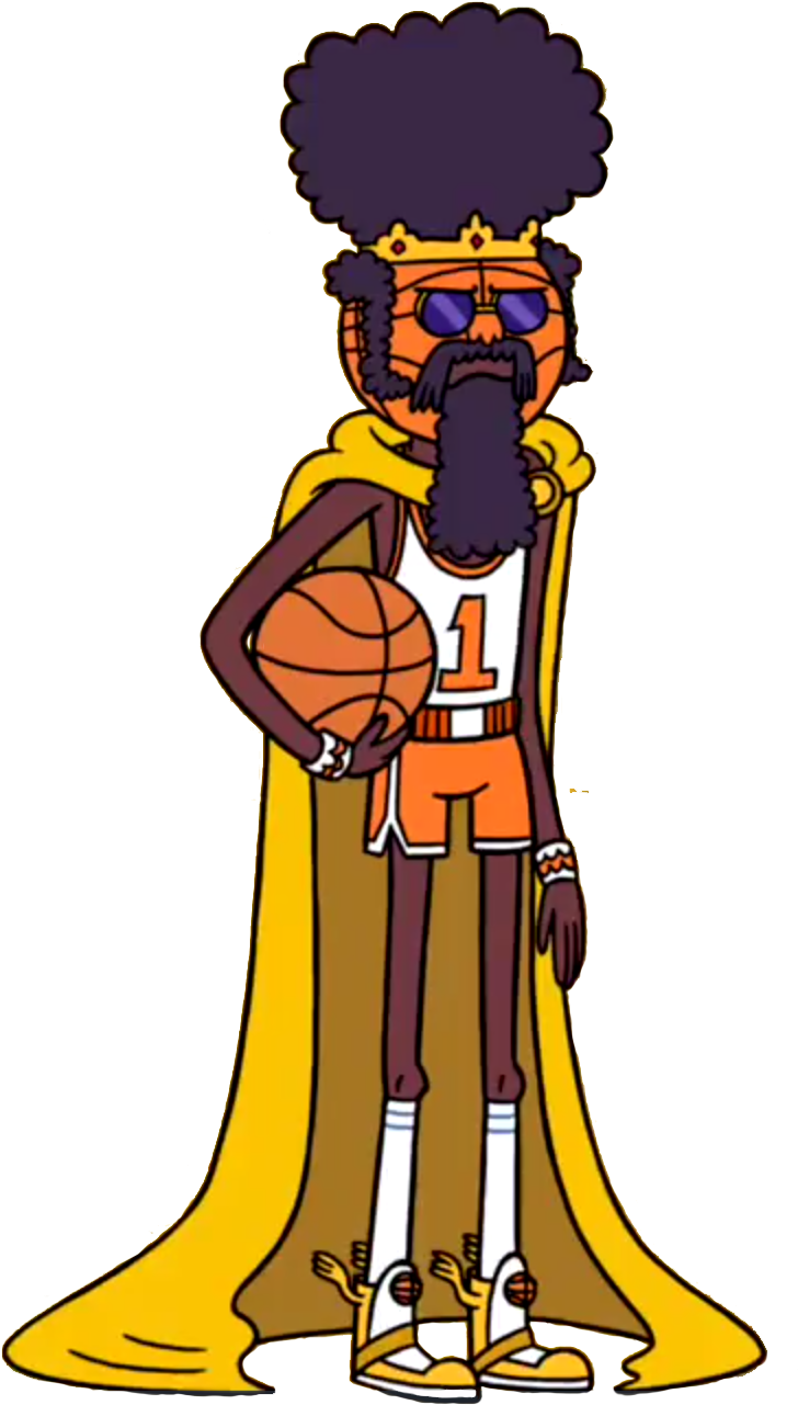God Of Basketball - Regular Show Basketball God Episode Clipart (827x1344), Png Download