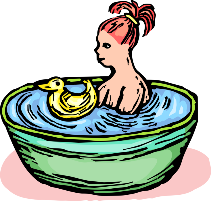 Vector Illustration Of Young Child Enjoys Backyard - Clip Art - Png Download (734x700), Png Download