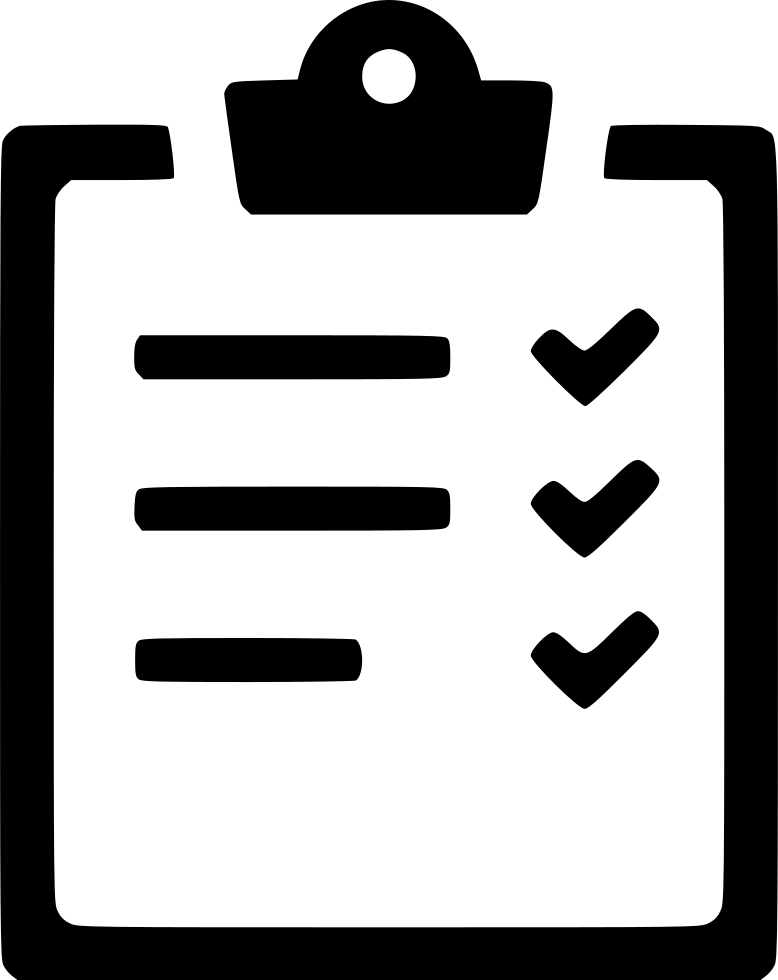 Listing Icon Clipart (778x980), Png Download