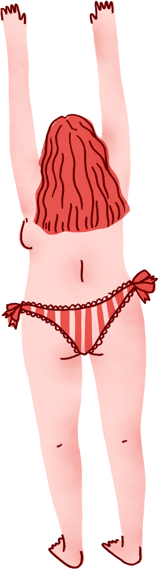 Lady 1 Clipart (1000x2001), Png Download