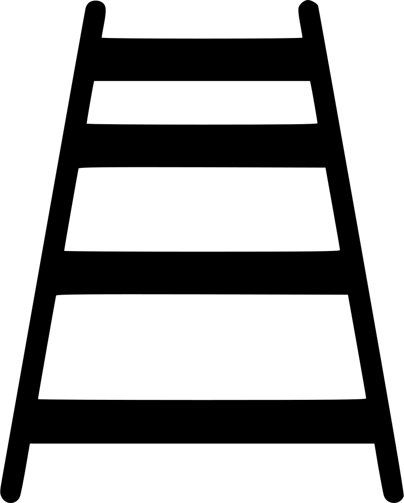 Railway Railroad Train Station Ladder Traffic Comments - Rail Transport Clipart (786x980), Png Download