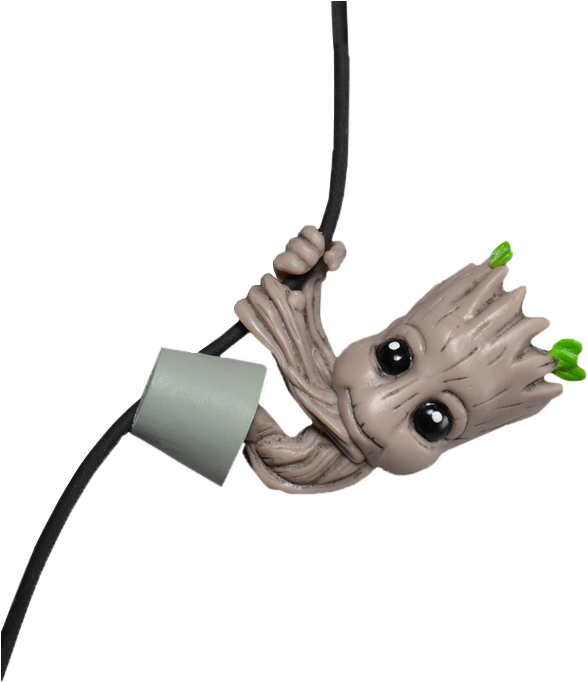 Guardians Of The Galaxy Potted Groot 2" Scaler - Neca Scalers Groot Clipart (642x700), Png Download