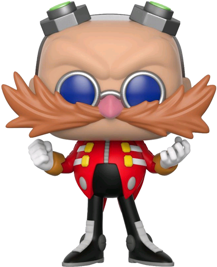 Sonic The Hedgehog - Eggman Funko Pop Clipart (600x600), Png Download