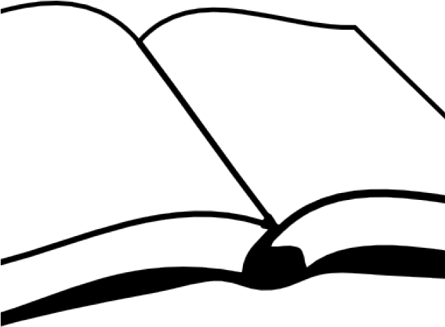 Transparent Cliparts Schoolbooks - Open Book Clip Art - Png Download (640x480), Png Download