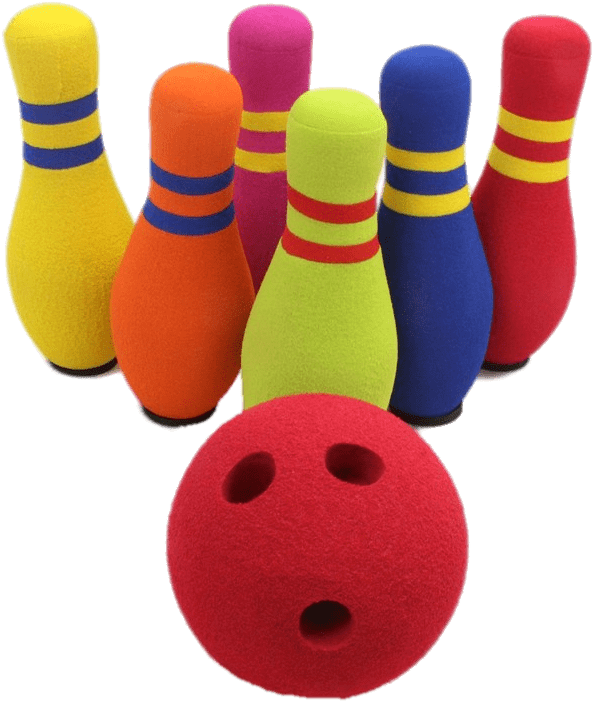 Download - Kids Bowling Set Clipart (750x750), Png Download