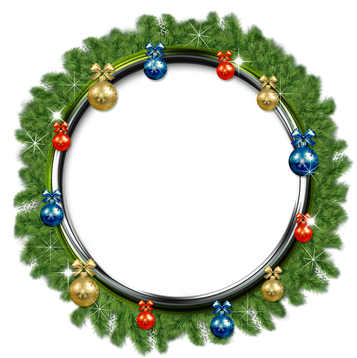 Photo Frame,new Year's Background, - Winter Frame Transparent Background Clipart (1280x1280), Png Download