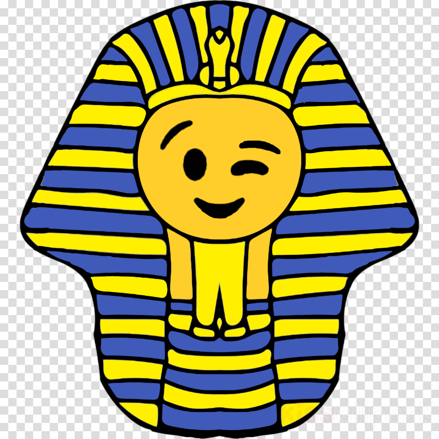 Pharaoh Emoji Clipart Ancient Egypt Pharaoh Clip Art - Pharaoh Clipart - Png Download (900x900), Png Download