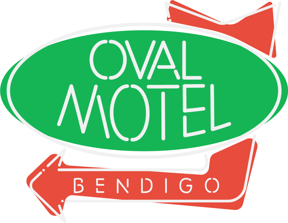 Oval Motel Bendigo Clipart (1000x777), Png Download