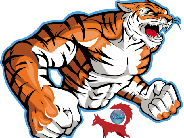 Tigres Clipart Rainforest Tiger - Bagas Rahman Dwi Saputra - Png Download (640x480), Png Download