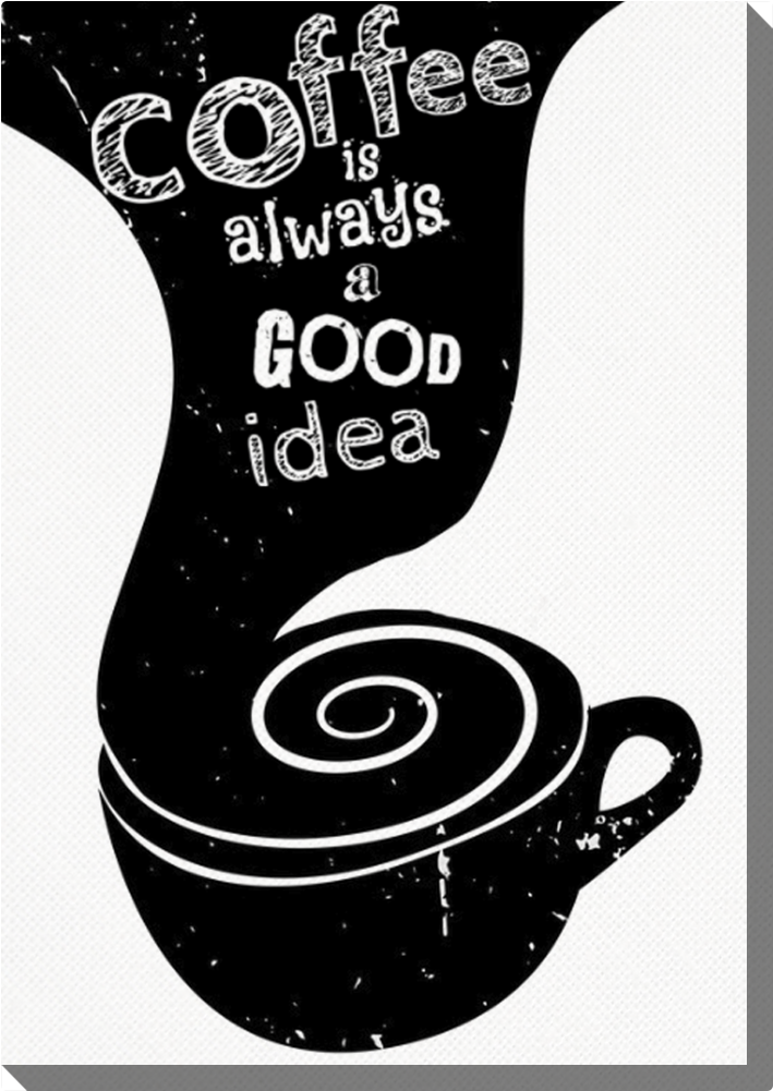 Photo Canvas Cm Coffee Lover - Coffee Clipart (1000x1000), Png Download
