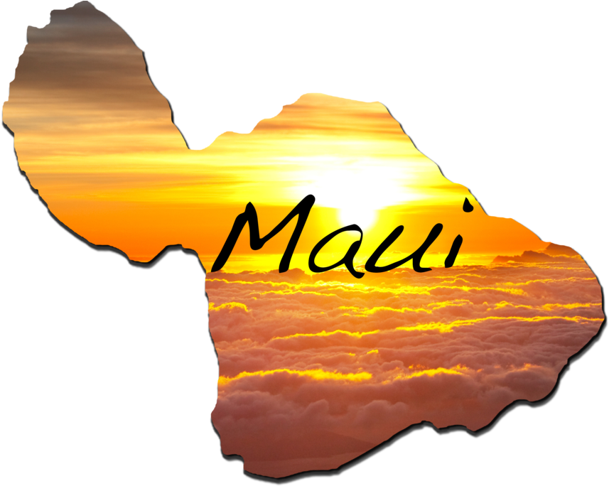 Contact Concierge - Maui Hawaii Clipart - Png Download (1000x683), Png Download