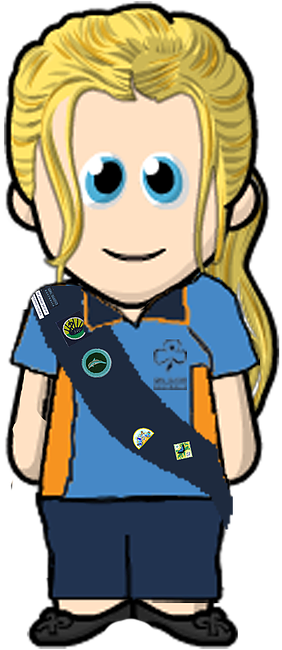 Gga Guide Sash - Chibi Clipart (751x835), Png Download