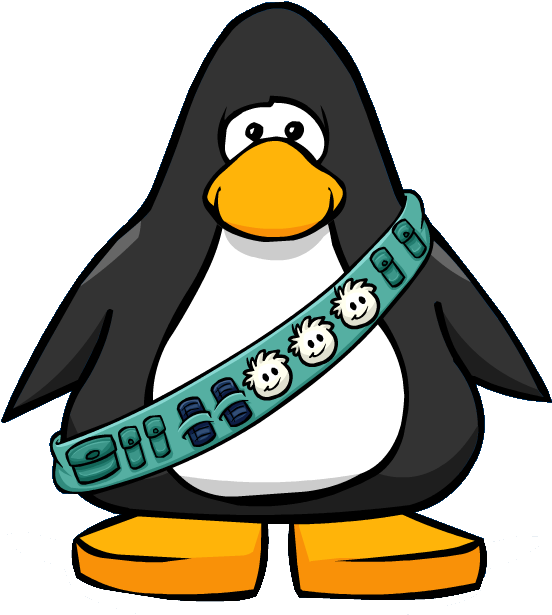 Puffle Care Sash From A Player Card Club Penguin Clipart Full Size puffle-care-sash-from-a-player-card-club-penguin-clipart-full-size