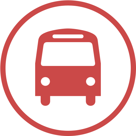 By Bus Clipart (600x600), Png Download