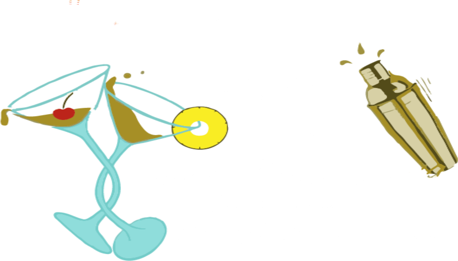New Orleans Finest Bartending Logo - Just The Right Attitude Clipart (1801x1200), Png Download