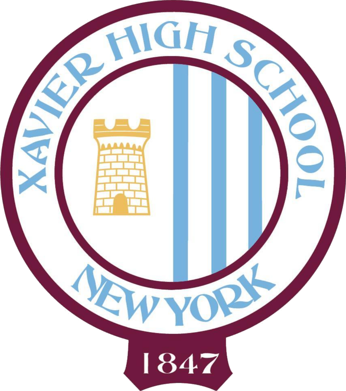 Jean Xavier Clipart - Xavier High School Symbol - Png Download (1200x1356), Png Download